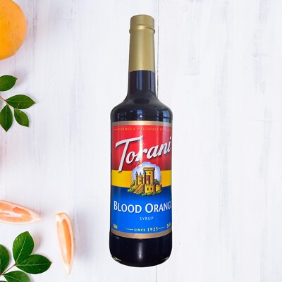 Torani Blood Orange Syrup (750 mL), G-Blood Orange
