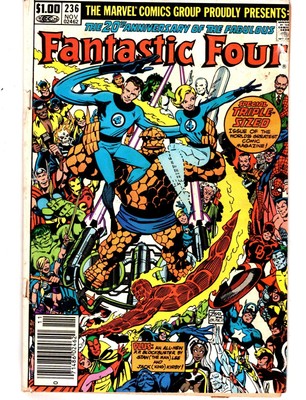 Fantastic Four #236 - Terror in a Tiny Town - Giant-sized 20th Anniversary issue