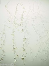 Acrylic Crystal Pearl Coil String Garland Rope Swag Wreath Wedding Bridal Decor