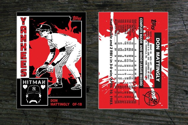 1984 Don Mattingly Topps Custom ACEO Art Card Limited To 23 EBay