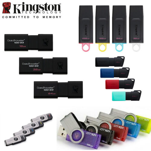 Kingston UDisk 1GB-1TB USB2.0/3.0/3.2 Flash Drive Memory Pen Stick Storage a Lot - Afbeelding 1 van 16