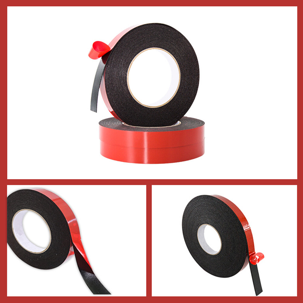 2rolls 30mx12mm Double Sided Tape LED Strip Lights PE Foam Sticky