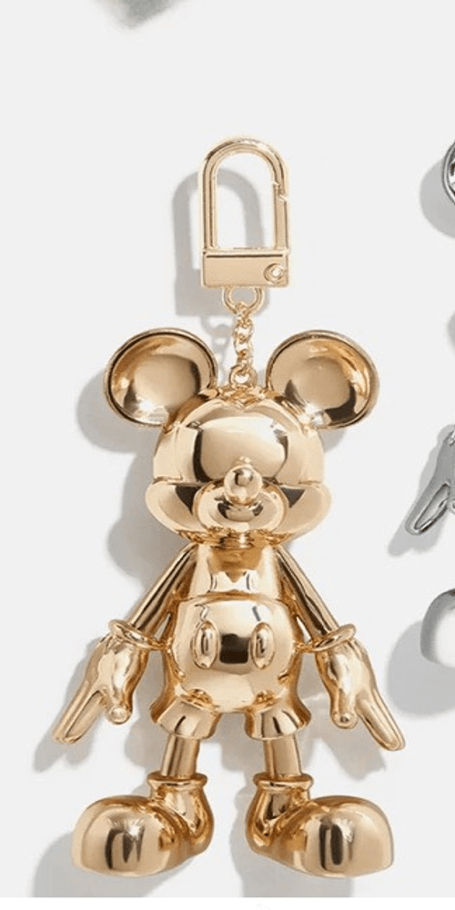 Disney x baublebar Mickey Mouse shiny drip gold Bag Charm  display picture 2