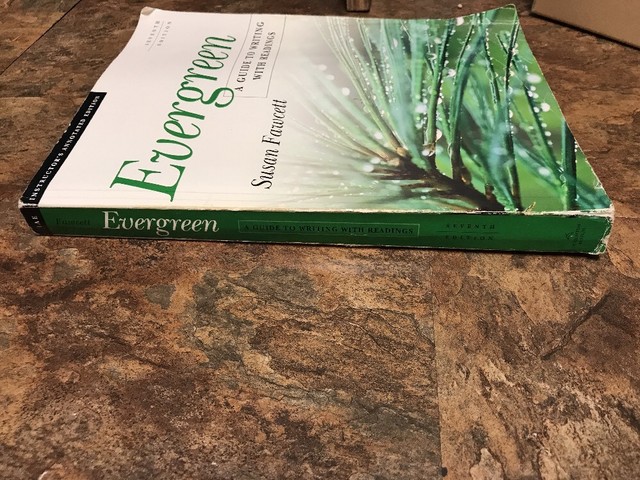 Evergreen A Guide To Writing With Readings 2004 Hardcover Teacher s 