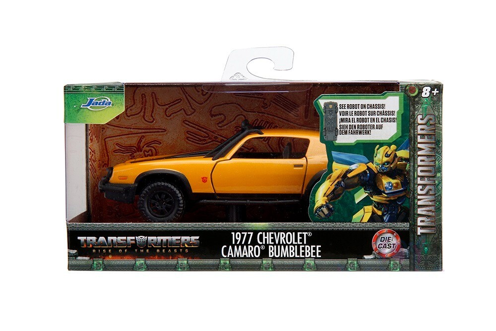 TRANSFORMERS 7, 1977 Chevrolet Camaro Bumblebee Jada, Diecast Car