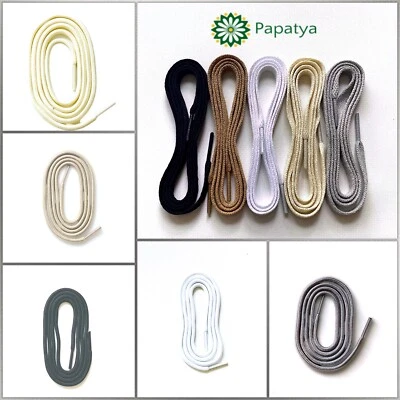 MARKENLOS SCHNÜRSENKEL - Schuhband 13 Farben RUND - und FLACHSENKEL 60cm - 150cm, Sneaker