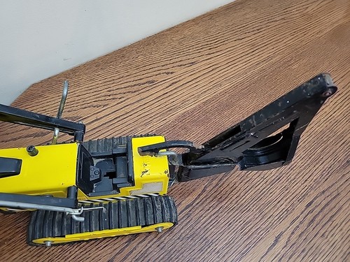 Vintage Yellow Pressed Steel Tonka Digger Excavator Trencher 18” Metal 1970s - Picture 7 of 12