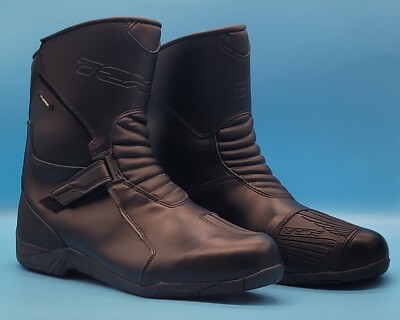 TCX Motorcycle Hub Boots Men US 12 EU 46 Model 7170 W WP Ortholite