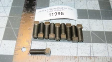 3/8-16 x 1" Square Head Set Screw Lot of 10 Cup Pt