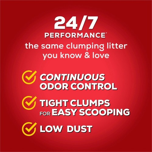 Purina Tidy Cats 24/7 Clumping Cat Litter, Low Dust, Deodorizing, 34 lb. Bag - Picture 6 of 7