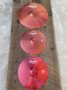 Rainbow Vader Cymbals Made In West Germany by PAISTE