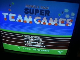 Super Team Games Nintendo Entertainment System NES With Manual Tested
