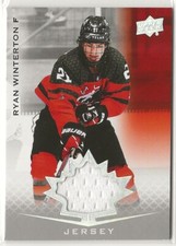 2021 2021-22 Upper Deck Team Canada Juniors Jerseys #34 Ryan Winterton U18