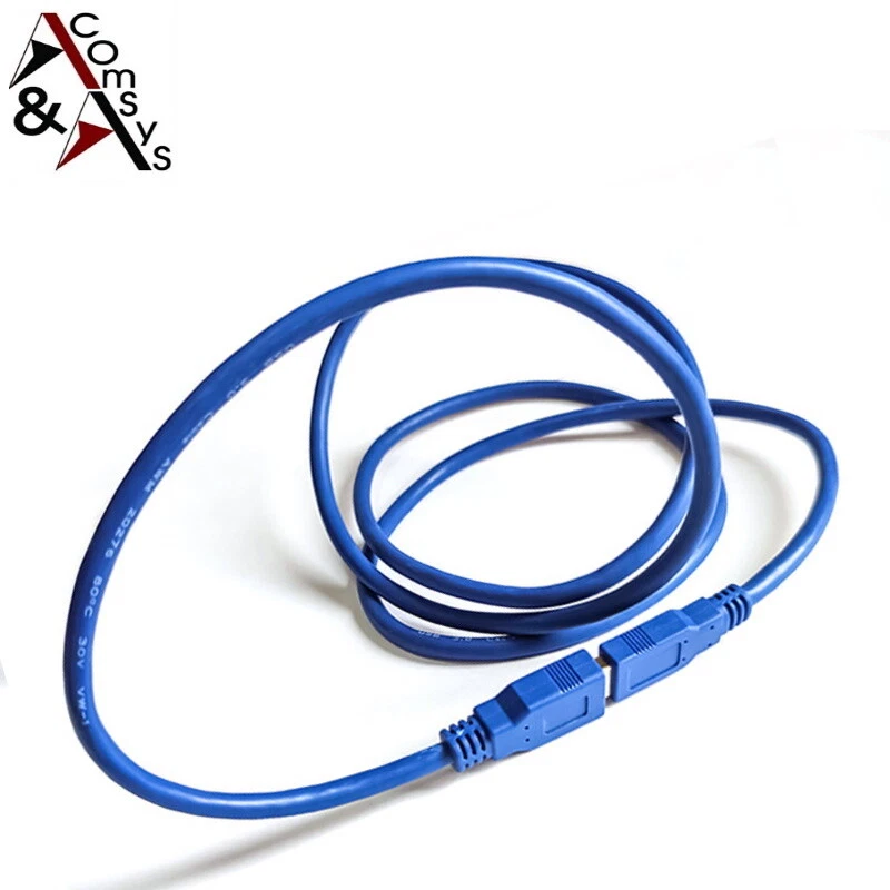 0.3m 0.5m 1m 1.5m 2m 3M 5m USB 3.0 Câble Extension Rallonge St Bu - Photo 3/4