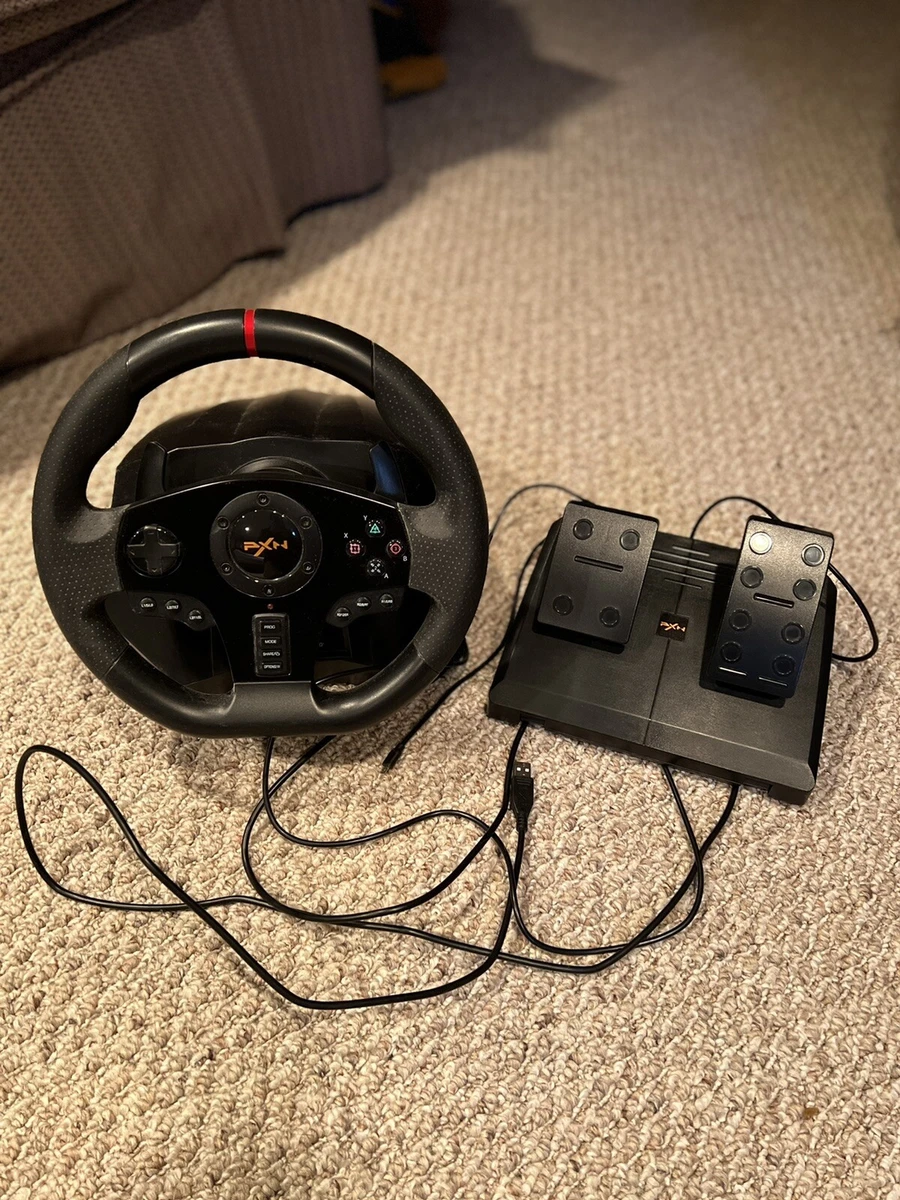 Y093☆PXN V900 PCレーシングホイール☆ PXN V900 Gaming