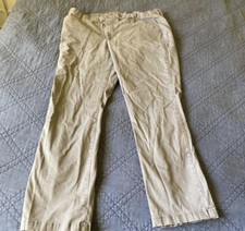 Vintage Lee Riders Relaxed Fit Beige Cotton Pants Size Men's Size 16