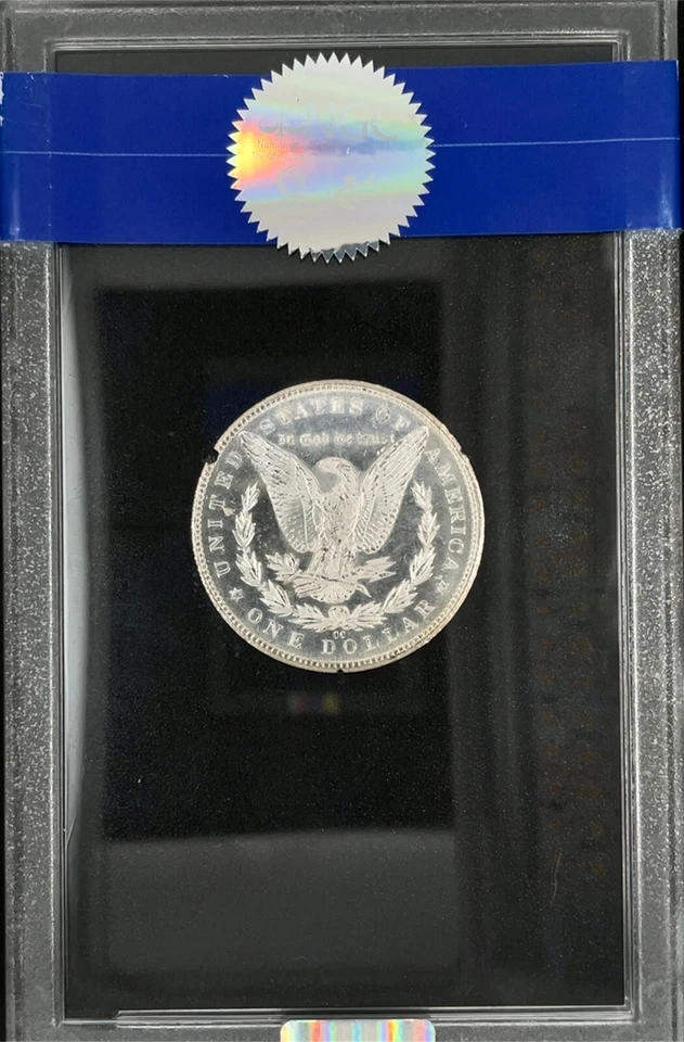 1884-CC Morgan Silver Dollar $1 Carson City GSA Hoard NGC MS62 - Image 2 of 4