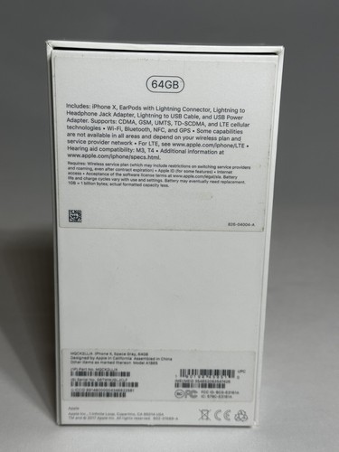 iPhone X 64 GB (BOX ONLY) With Stickers - Picture 2 of 9