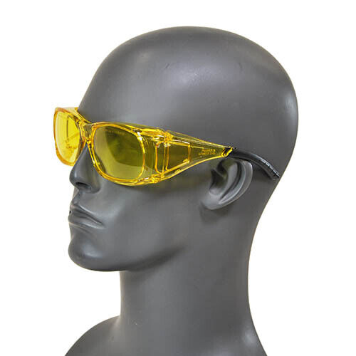 Champion Over Spec Ballistic Scratch Resistant Shooting Glasses Amber 40634