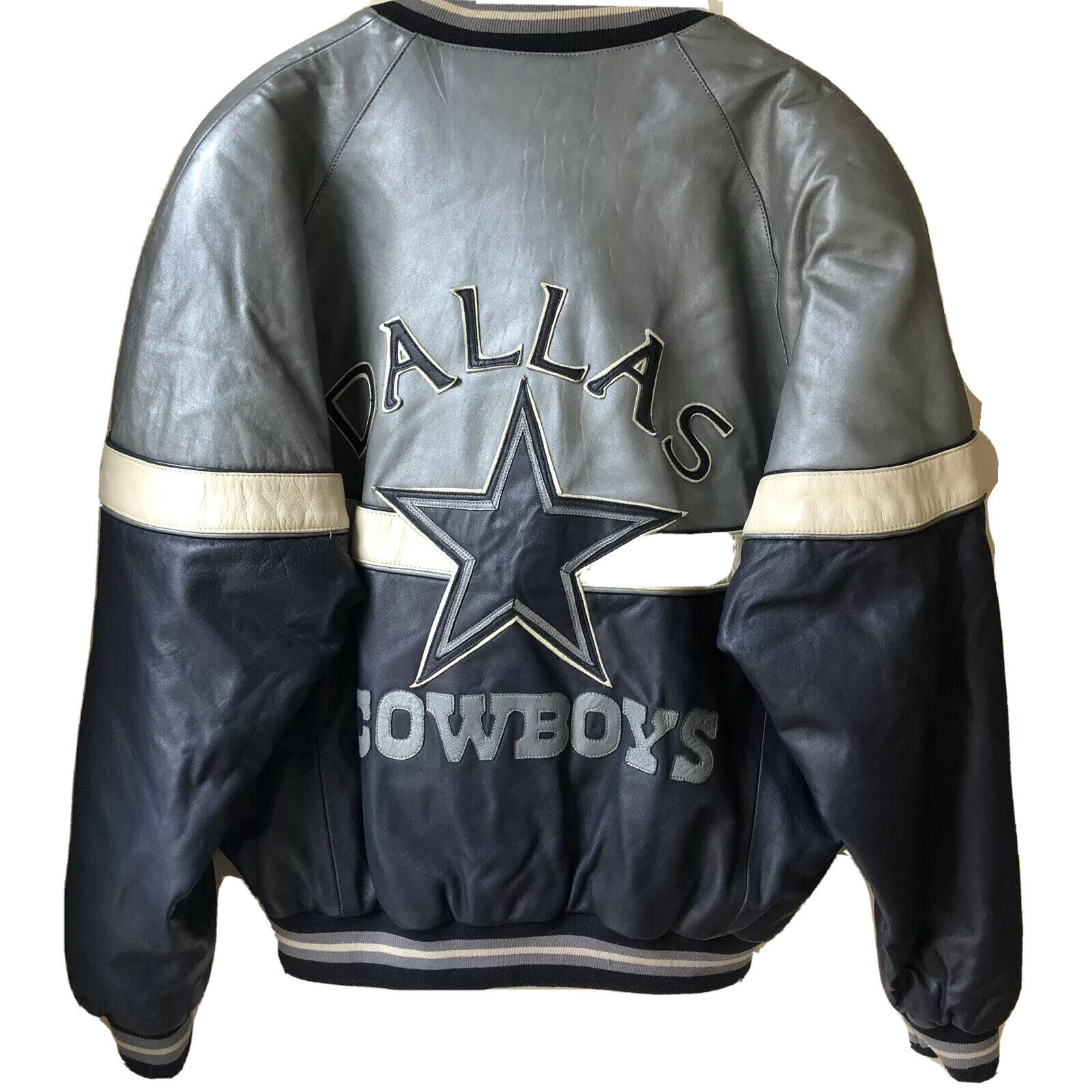 Mens VINTAGE Mirage~DALLAS COWBOYS Varsity Jacket~size XXL 2XL Football NFL  COAT