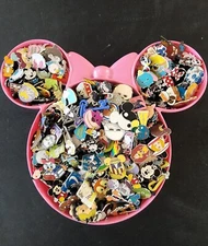 DISNEY PIN TRADING LOT 200, NO DOUBLES, FREE SHIPPING, TRADEABLE