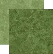Green Rich Earth Textures - Color 1 - 12x12 Paper - 5 Sheets
