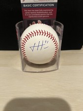Josh Hader Signed Autographed Official Major League Baseball JSA COA