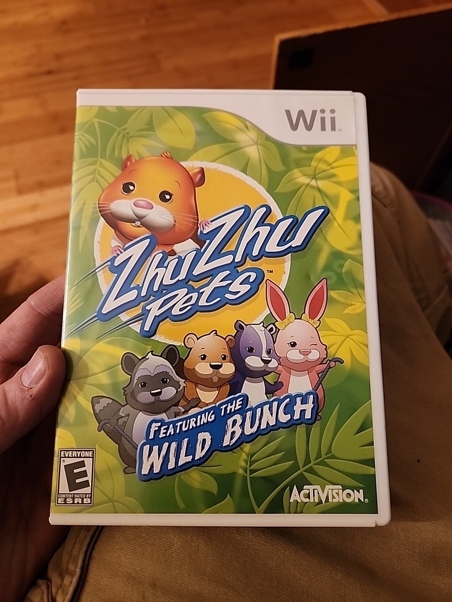 Zhu Zhu Pets: Featuring the Wild Bunch - Nintendo Wii Game w Zhu Zhu Pets: Featuring the Wild Bunch - Nintendo Wii Game w