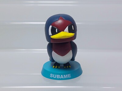 Taillow Pokemon ToyFul Kubi Furi Mascot Bobble Head Tomy RUN'A 2004 U08 1.8in