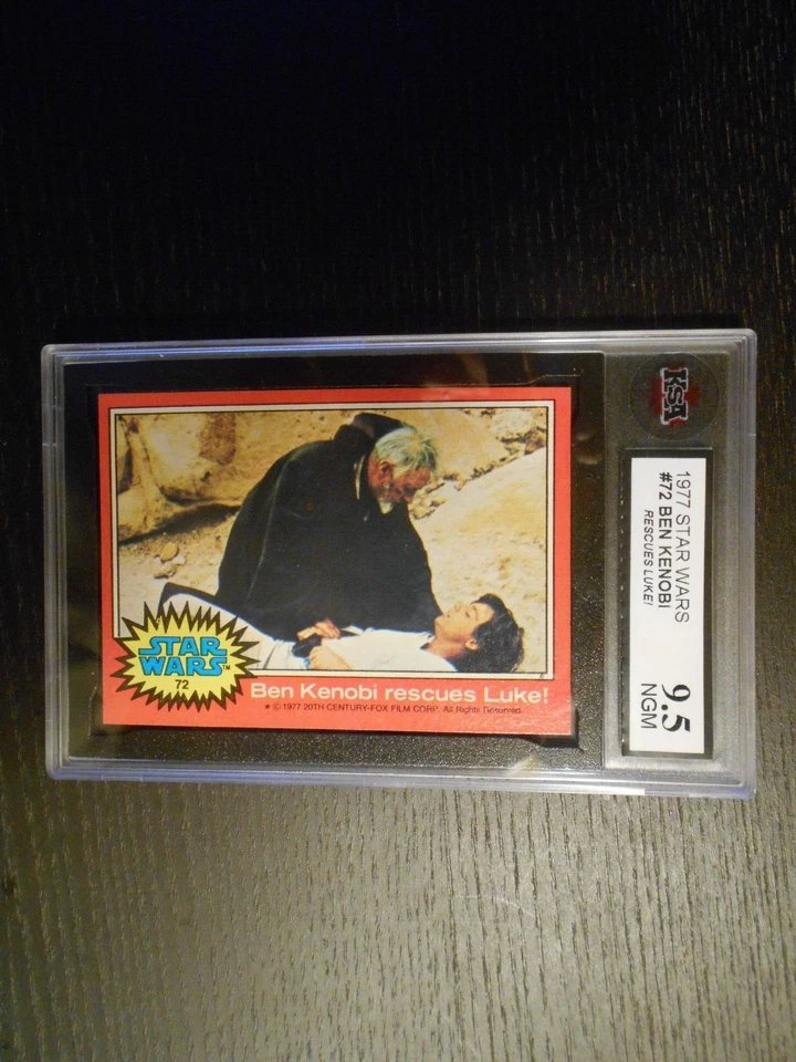 1977 STAR WARS Ser. 2 #72 Ben Kenobi Rescues Luke KSA 9.5 (PSA 9/APR $200) GEM💎 - Image 3 of 3
