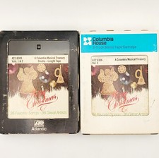 Merry Christmas 36 Favorite Songs , Vols 1,2 and 3 , 8 Track Tape , Restored