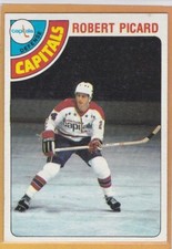 1978-79 TOPPS HOCKEY ROBERT PICARD #39 CAPITALS EXMT *A4026