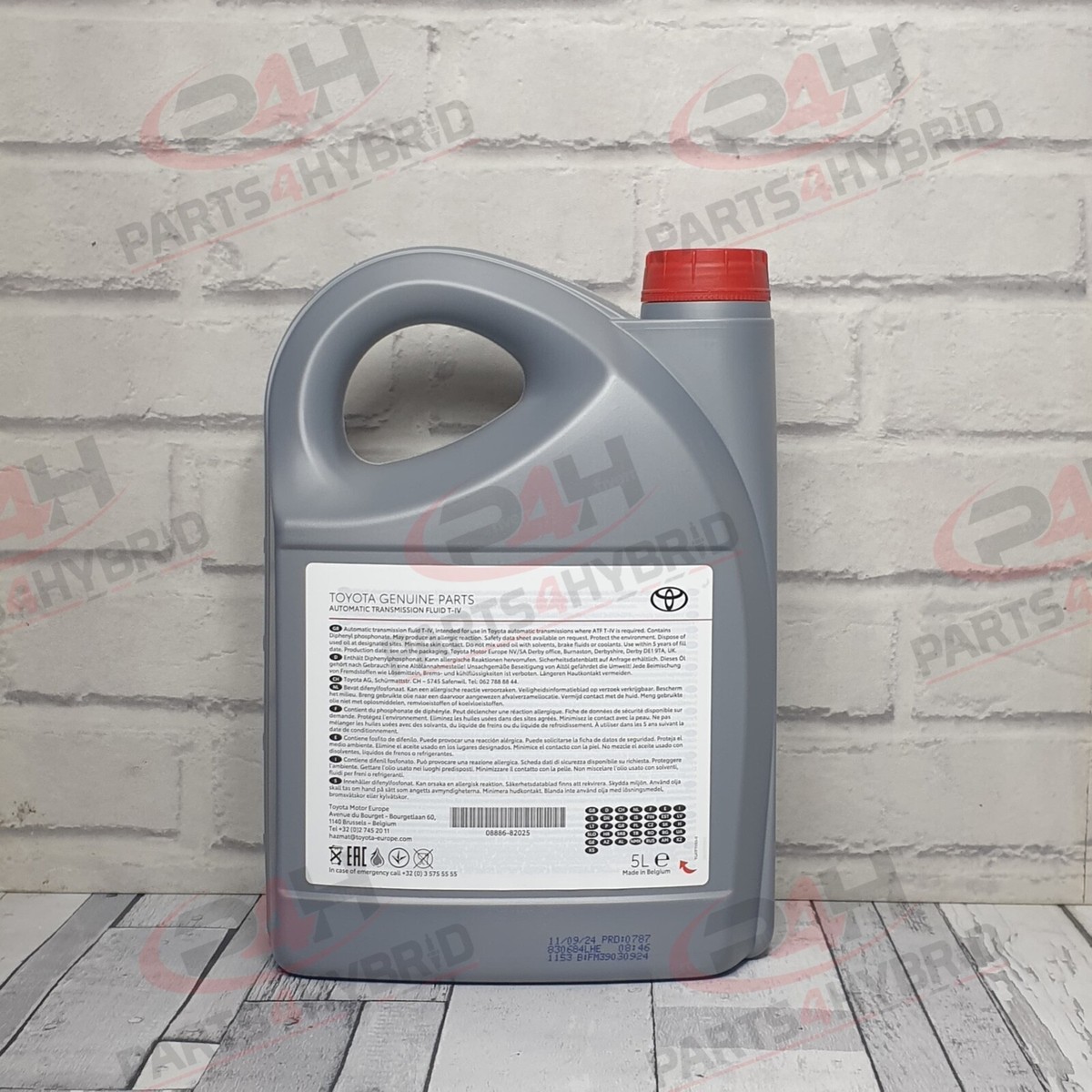 GENUINE TOYOTA ATF TYPE T-IV AUTOMATIC TRANSMISSION FLUID 08886