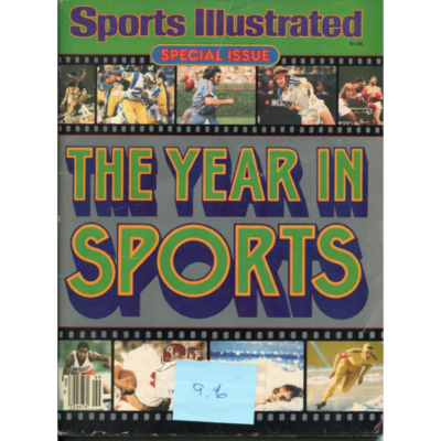 希少　SPORTS NOTES SPECIAL THE SPORTS 1980 1980 Sports Illustrated Special Issue The Year In Sports | eBay