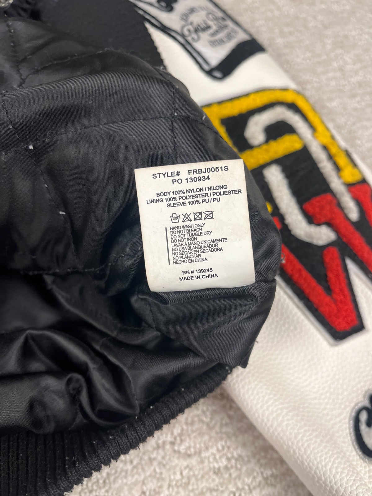 First Row Varsity Jacket Multicolor - image 7