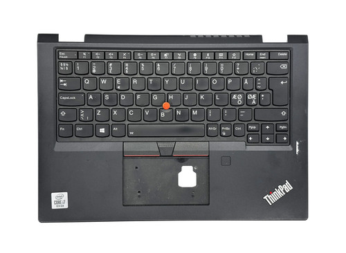 Originale Handballenauflage mit Tastatur für Laptop Lenovo ThinkPad L13 Yoga