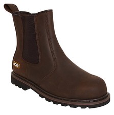 Jcb Workwear Farley Dealer Boots Brown Size 11