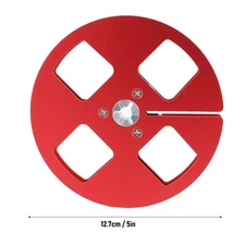 1/4 5 Inch Empty Tape Reel 4 Holes Universal Open Reel Sound Tape Empty Reel