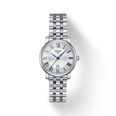 Reloj Tissot Carson Premium Lady Quartz 30mm Silver T122.210.11.033.00