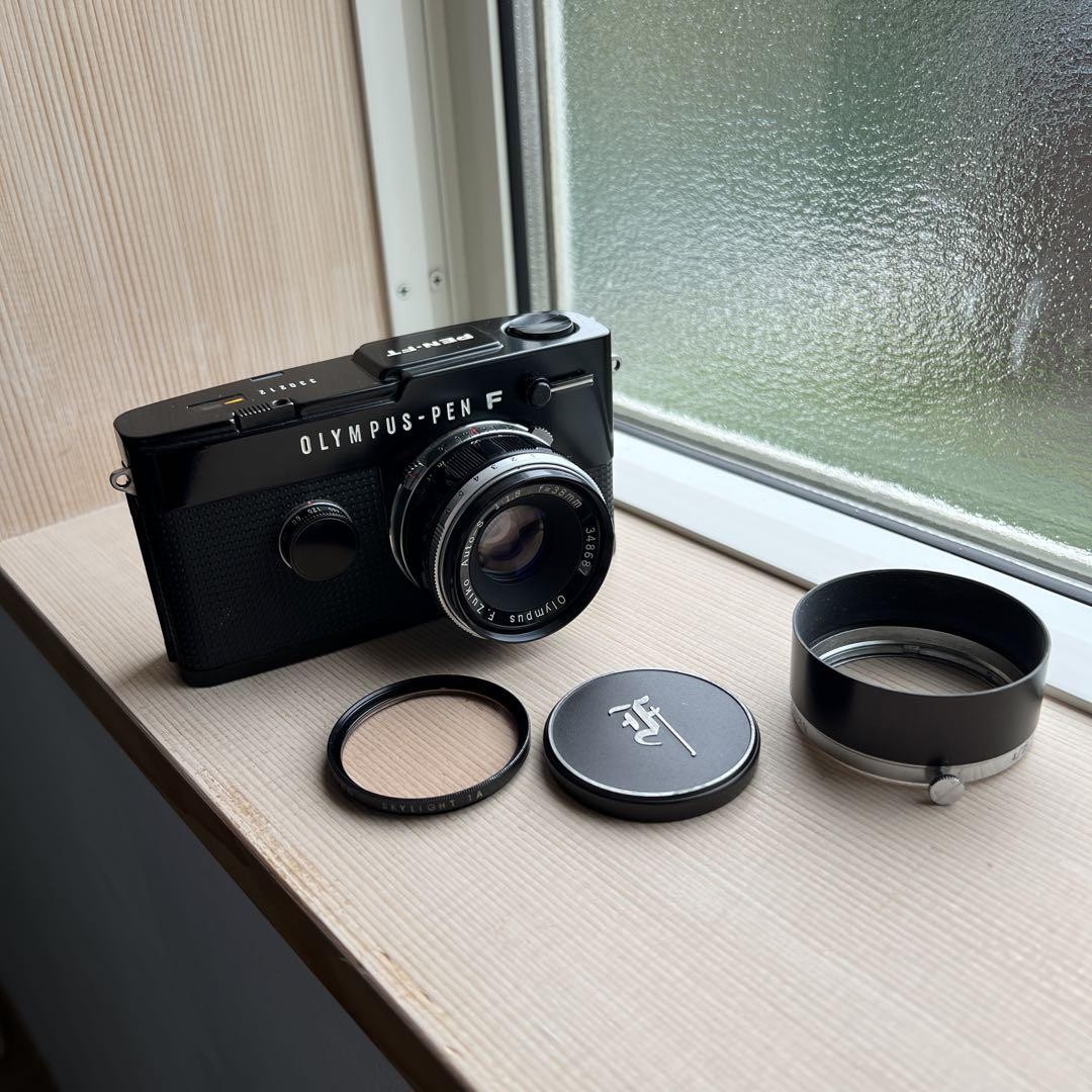OLYMPUS PEN F　G.zuiko 38mm　M2282 Olympus Pen F Half Frame Film Camera G.Zuiko 38mm f/1.8 From