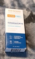 AcneFree Terminator 10 Acne Spot Treatment 10 Benzoyl Peroxide 1 Ounce B067