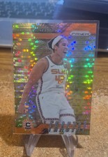 2024 Panini Prizm WNBA - Fractal Brionna Jones #9 Orange Pulsar Prizm /75