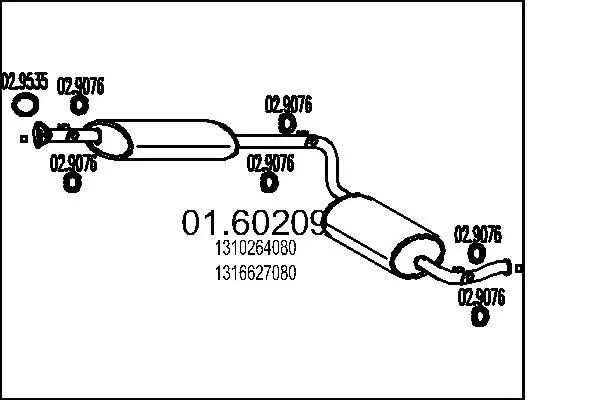 MTS 01.60209 Marmitta - Immagine 2