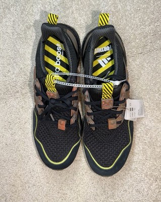 adidas Ultraboost x Fortnite Black Yellow Men's Lace Up Low Top Sneaker