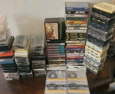 150+ Audio Cassette Tape Lot Pre-Recorded Various Genres Bulk Vintage