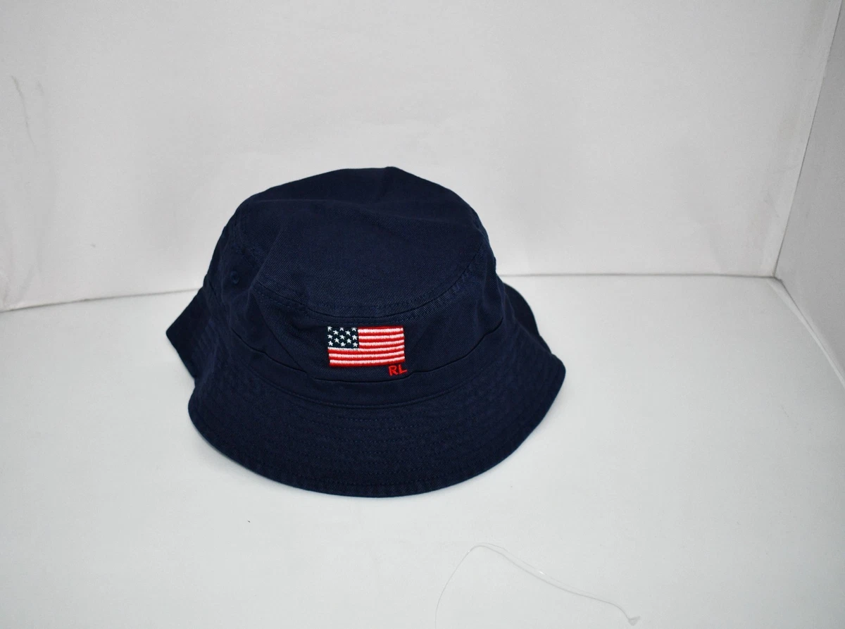Ralph Lauren バケットハット ネイビー 12-24M ラルフ 箱袋付 【公式通販】
