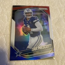 🏈 DAK PRESCOTT | RED WHITE BLUE PRIZM | 2025 Panini Prizm #57 | DALLAS COWBOYS