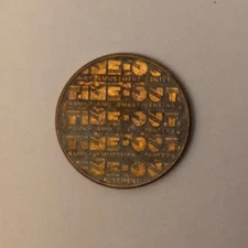 Time-Out Arcade Fairfax, VA Game Token 22mm