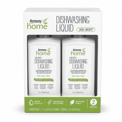 #ad #ad Dish Drops Original Scent Dish Soap Heavy Duty Grease Cutting Formula 2 Bottles $32.00