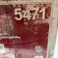 US Motors 5471 Rescue 5.6" Direct Drive Blower Motor, 208-230V, 3/4-1/5 HP, 1075